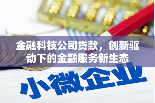 大余金融科技公司贷款，创新驱动下的金融服务新生态