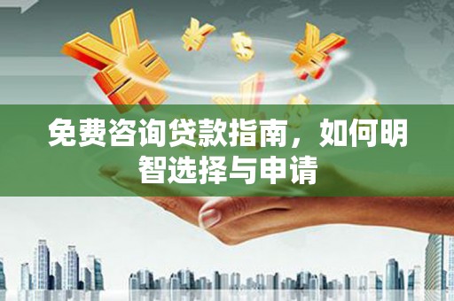 旬阳免费咨询贷款指南，如何明智选择与申请