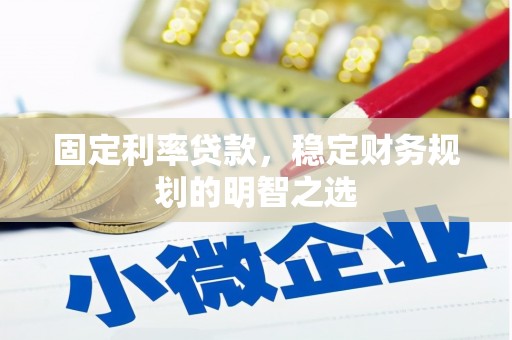 长岭固定利率贷款，稳定财务规划的明智之选