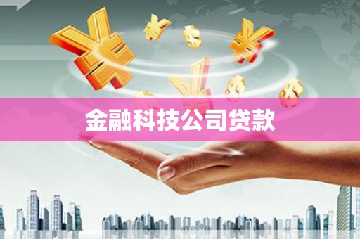鄱阳金融科技公司贷款