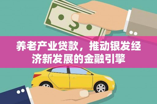 茶陵养老产业贷款，推动银发经济新发展的金融引擎