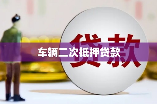 循化车辆二次抵押贷款
