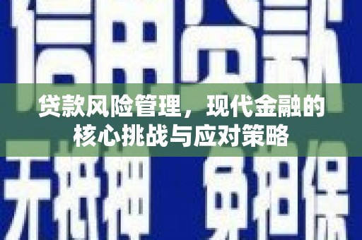浑源贷款风险管理，现代金融的核心挑战与应对策略