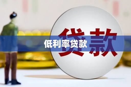 城子河低利率贷款
