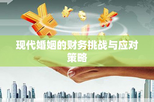 桐城现代婚姻的财务挑战与应对策略