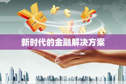 东乡族新时代的金融解决方案